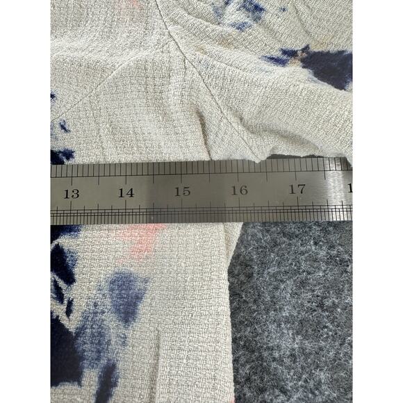 Raquel Allegra Tie Dye Silk Knit Short Sleeve Mini Women's Size 0 US Small/4 - Picture 7 of 10